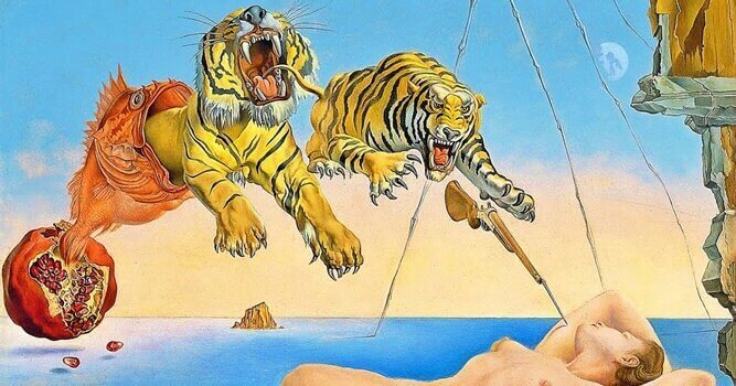 tableau 5 de Dali